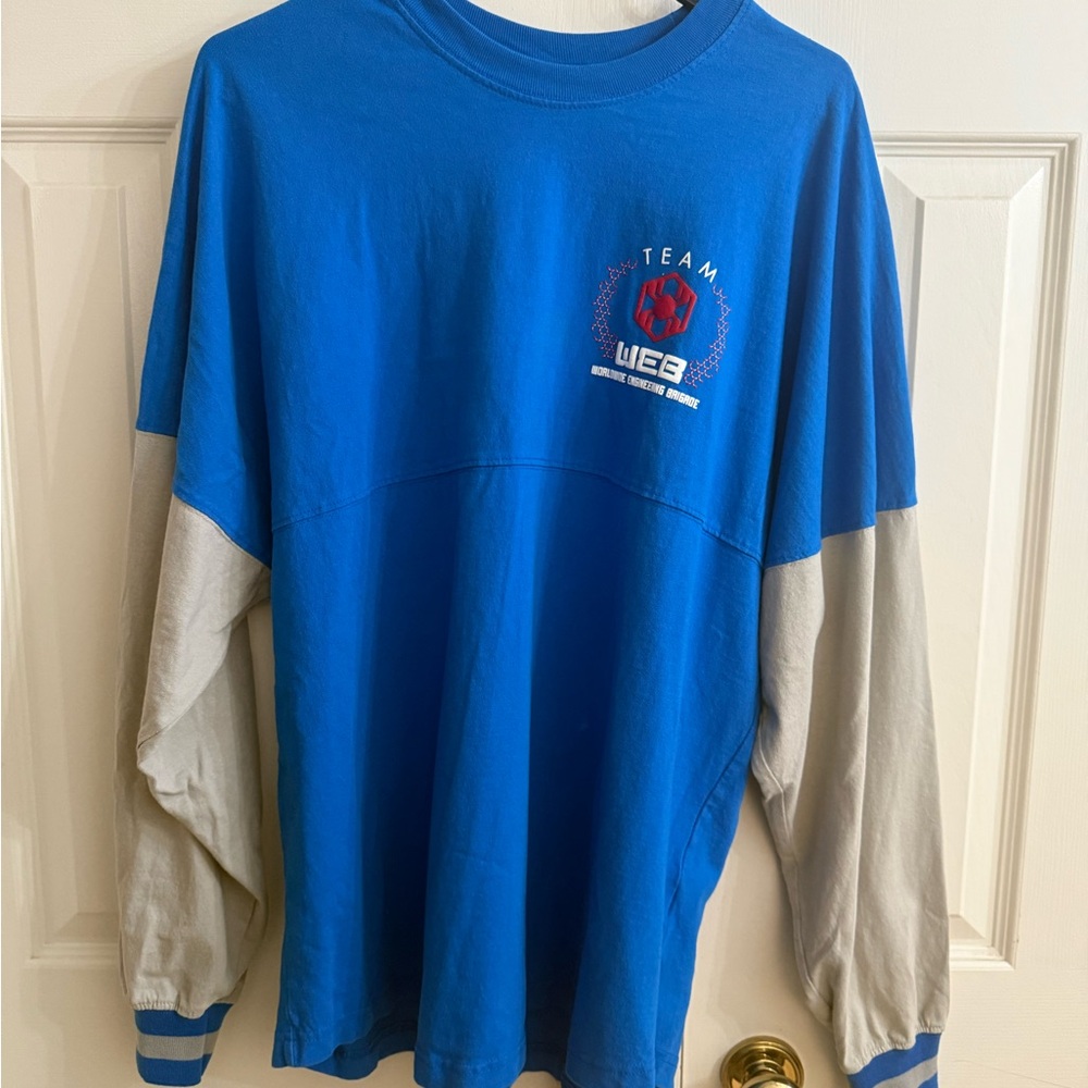 UEB Team Blue and Gray Long Sleeve Shirt